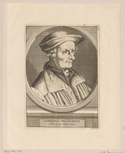 Retrato de Conrad Pellican