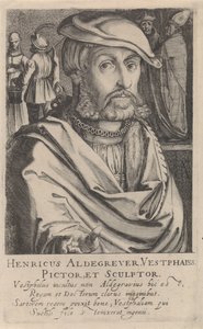 Retrato de Heinrich Aldegrever