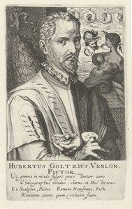 Retrato de Hubert Goltzius