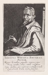 Retrato de Joos Winghe de Simon Frisius
