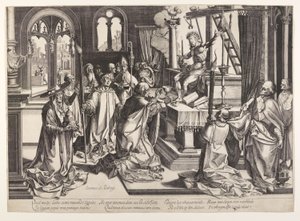 Misa de San Gregorio de Simon Frisius