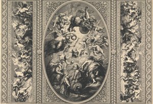 El techo del Banqueting House de Whitehall