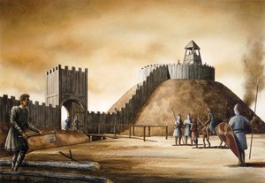 Castillo de Pickering, siglo XI