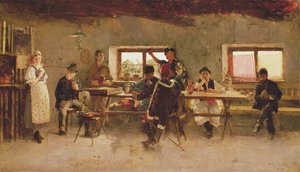 Juerguistas en un pub, 1888