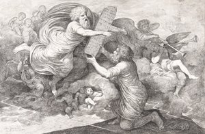 Moisés en el Sinaí, Las tablas de la ley judía, 1773