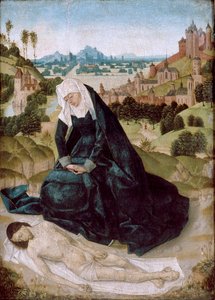 Piedad, siglo XV de Simon Marmion