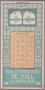 calendario de 1917