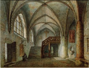 Entrada Zwölfbrüderhaus de Simon Quaglio