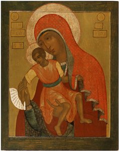 La Virgen Eleousa de Kykkos de Simon Ushakov