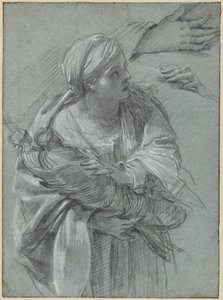 Creusa Llevando los Dioses de Troya de Simon Vouet