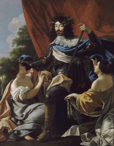Retrato de Luis XIII de Francia 1601-1643 de Simon, Vouet