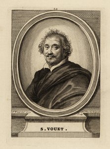 Retrato de Simon Vouet de Simon Vouet