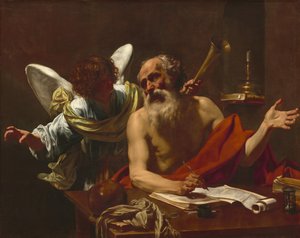 San Jerónimo y el ángel, c. 1622-1625