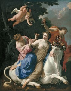 El rapto de Europa de Simon Vouet