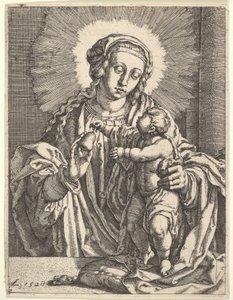 Virgen y Niño de Simon Wynhoutsz Frisius