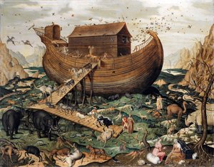 El Arca de Noé en el Monte Ararat, 1570