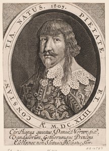 El príncipe elegido Christian de Simon de Pas