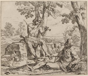 Mercurio y Argos