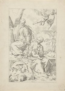 Descanso en el vuelo a Egipto de Simone Cantarini