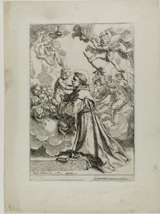 San Antonio de Padua de Simone Cantarini