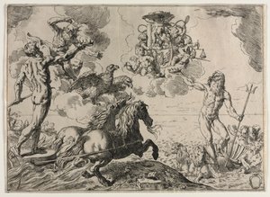The "Quos Ego" de Simone Cantarini