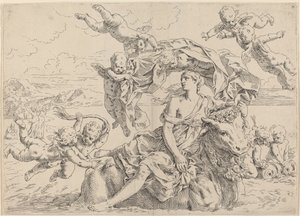 El Rapto de Europa de Simone Cantarini