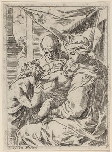 La Virgen y el Niño con San Juan