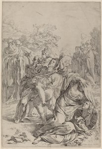 San Benito Curando al Poseído