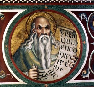 Maestà: Isaac (detalle)