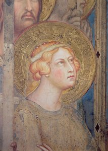 Maesta: Santa Úrsula (detalle)