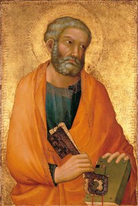 Pedro el Apóstol de Simone Martini di