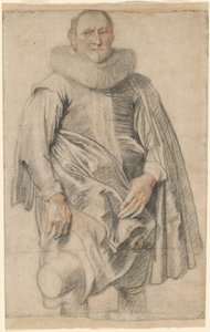 Retrato de un Hombre de Pie de Sir Anthony van Dyck