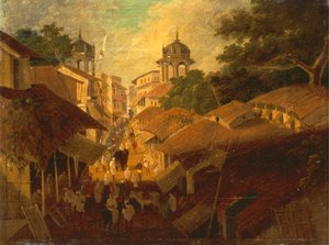 Calle en Patna de Sir Charles D