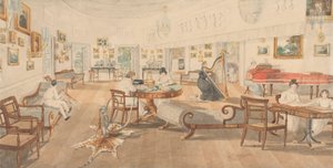 El Salón de Verano de la Casa del Artista en Patna de Sir Charles D