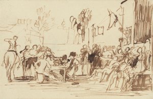 Los pensionistas de Chelsea leyendo el Waterloo Dispatch de Sir David Wilkie