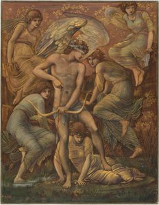 Campos de caza de Cupido de Sir Edward Burne Jones