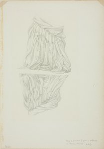 Figura Drapada y Reflejo, estudio para Espejo de Venus