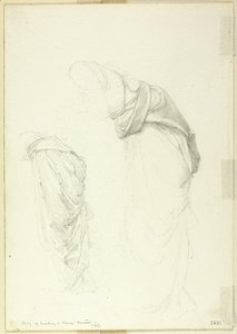 Drapery, dos estudios para El espejo de Venus