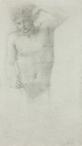 Desnudo Masculino de Sir Edward Burne Jones