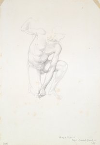 Estudio para Cupido de Sir Edward Burne Jones