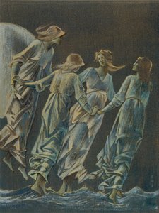 Ninfas de la Luna, 1896 de Sir Edward Coley Burne Jones