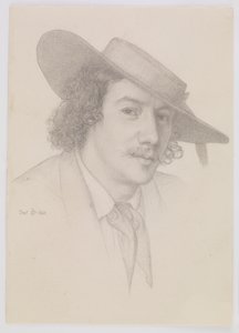 Retrato de Whistler de Sir Edward John Poynter