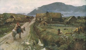 Chismes de Galway, c1887 de Sir Ernest Albert Waterlow