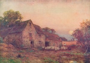 La luna de la cosecha, c1897, 1914 de Sir Ernest Albert Waterlow