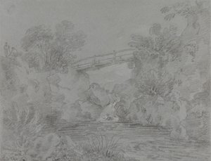 Puente sobre el estanque de Llanrwst