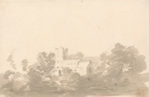 Iglesia en los árboles de Sir George Howland Beaumont seventh Baronet