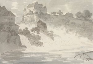 Cataratas de Schaffhausen de Sir George Howland Beaumont seventh Baronet