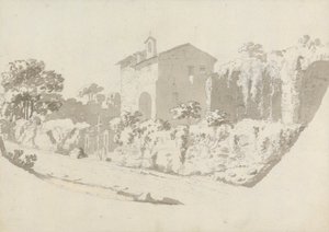 Ermita cerca de Albano de Sir George Howland Beaumont seventh Baronet