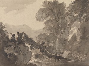 Paisaje romántico de Sir George Howland Beaumont seventh Baronet