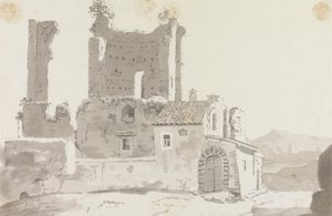 Ruinas fuera de Roma de Sir George Howland Beaumont seventh Baronet